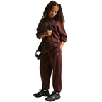 Nike Sportswear Studio Fleece Kids’ Trousers, Brown, IM4905 658