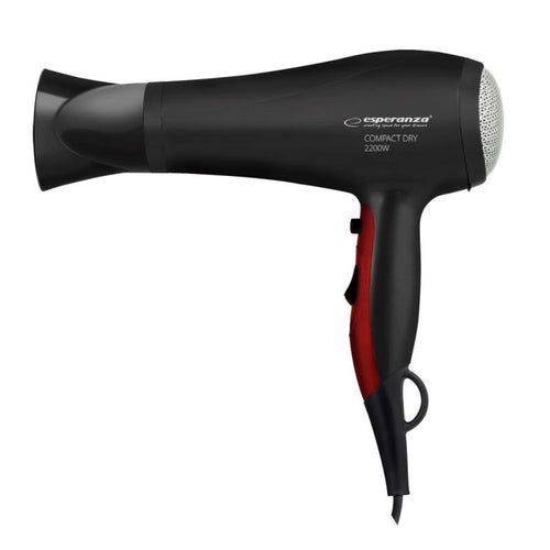 Esperanza Pamela EBH004K hair dryer (2200W; black) AGD - Produkty/Suszarki do włosów Your Sports Performance