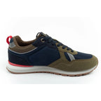 Lee Cooper men's sneakers, fashionable, comfortable, durable, navy blue, khaki Lee Cooper