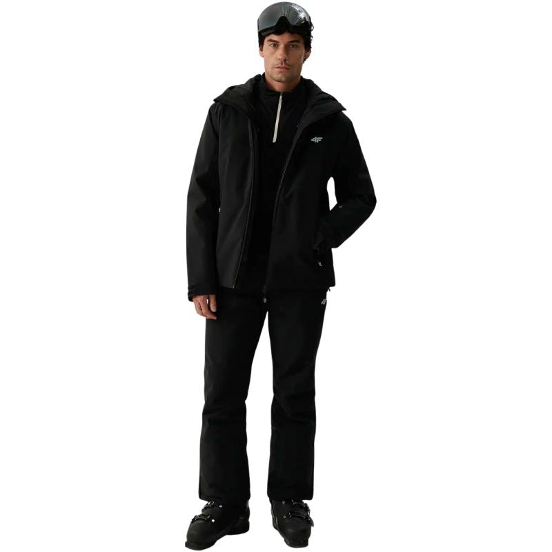 Men’s Ski Jacket 4F M1202 Deep Black 4FWAW26TTJAM1202 20S