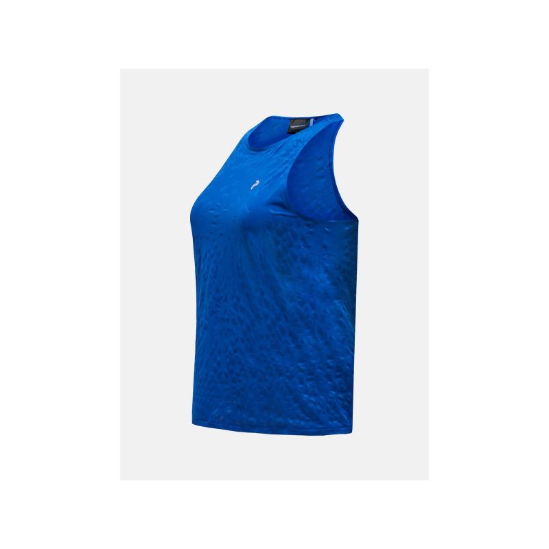 PEAK PERFORMANCE W Discover Tank Women's T-shirt, blue