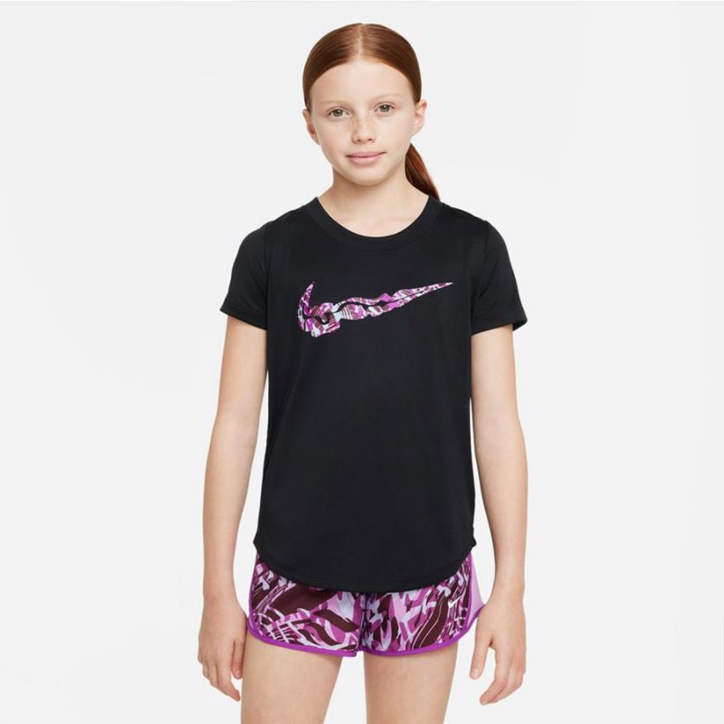 Nike Dri-Fit Jr T-shirt DZ3583-010 Clothing/Lifestyle/T-shirts Nike