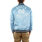 Mitchell & Ness NCAA Heavyweight Satin Jacket University Of North Carolina OJBF3413-UNCYYPPPLTBL In preparation Your Sports Performance