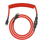 Glorious PC Gaming Race Coiled Red 1.37 m Kable i adaptery/Kable USB Your Sports Performance