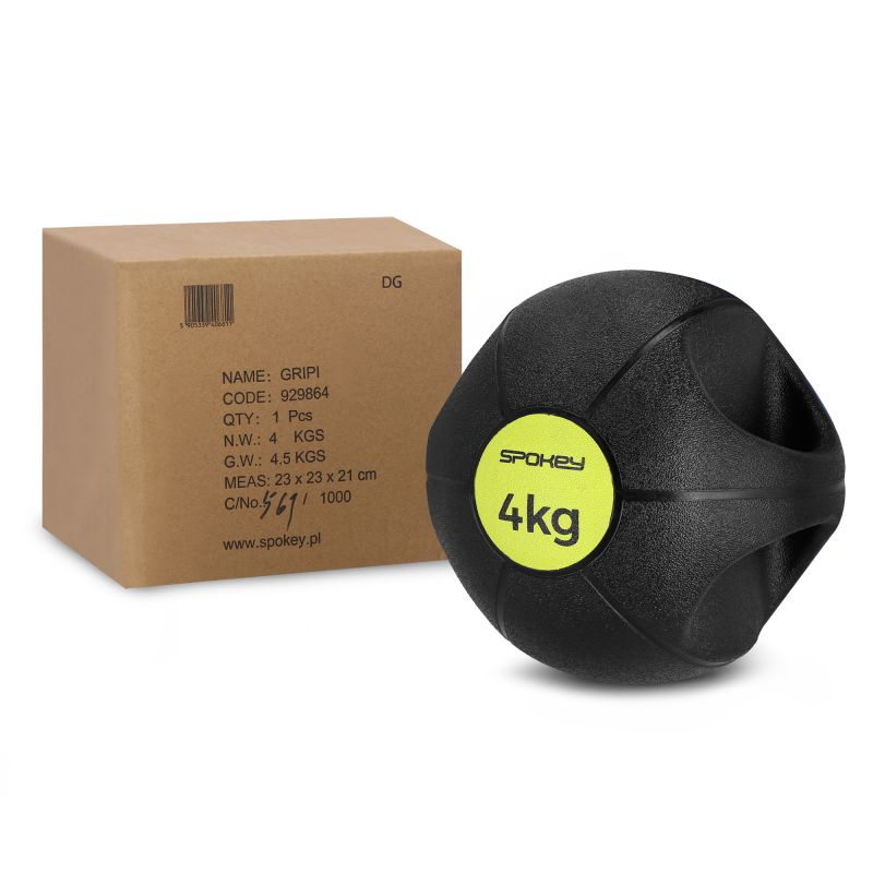 Gripi medicine ball. 4kg Spokey 929864 Accessories/Balls/Medicine balls Your Sports Performance