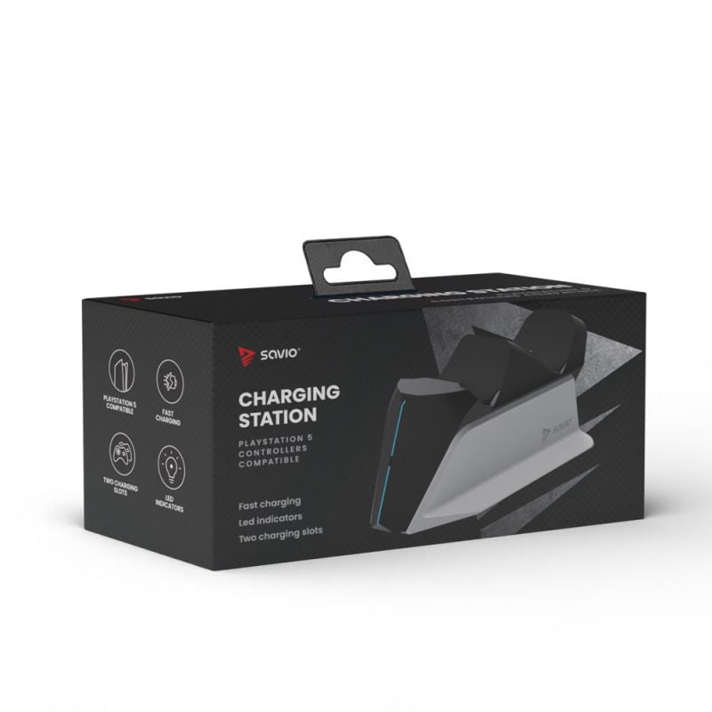 SAVIO GCS-01 CHARGING STATION FOR PS5 PAD, USB Import z Action/Konsole/Stacje dokujące do kontrolerów Your Sports Performance
