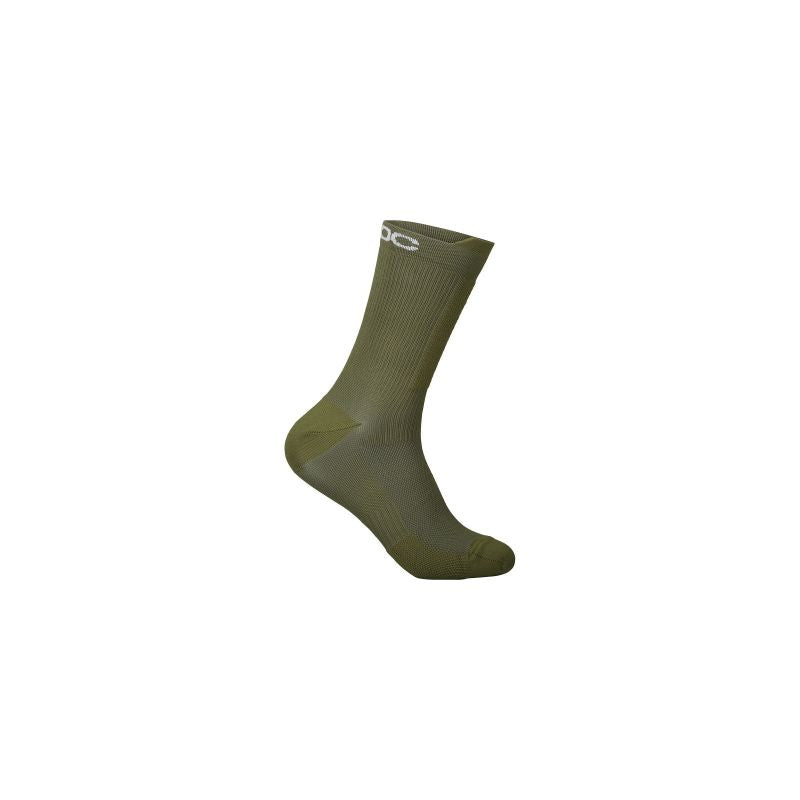 POC Lithe Mtb Sock Mid Green Cycling Socks