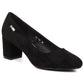 Suede high heel pumps Sergio Leone W SK314D black Footwear/Lifestyle/Sergio Leone Your Sports Performance