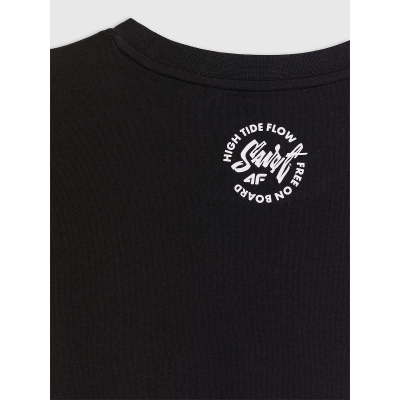 Men's regular printed T-shirt 4F 4FRSS26TTSHM4299-20S