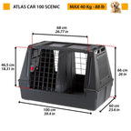 FERPLAST Atlas Car 100 Scenic - car carrier for animals Dla psa/Klatki i transportery (dla psów) Your Sports Performance