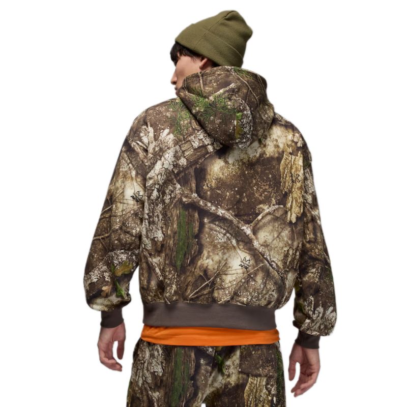 Men's Air Jordan Brooklyn Realtree Fleece Hoodie Medium Olive - HV1860-222 AIR Jordan