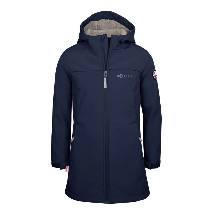 Trollkids Girls Kristiansand Coat softshell coat for girls (391-100) In preparation Your Sports Performance