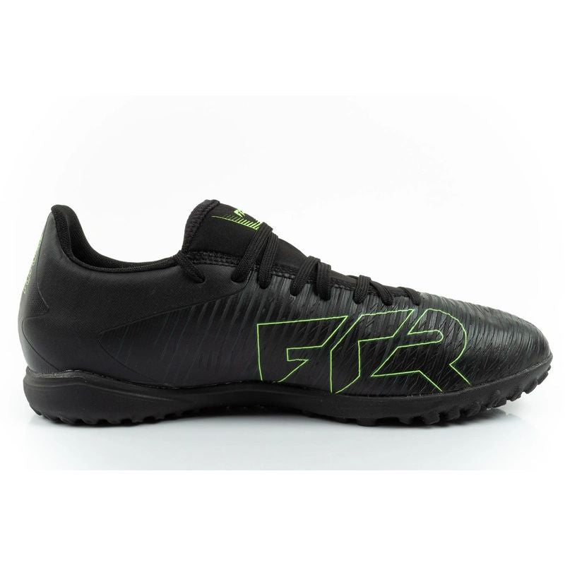 Puma men's sports shoes Future 8 Play TT turf football shoes black green Puma