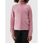 Regular girls' fleece with stand-up collar 4F Junior 4FJWSS24TFLEF166-54S *Kategoria tymczasowa Your Sports Performance