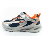 Skechers Glow Strider LED Children's Sports Shoes for Boys Silver Skechers