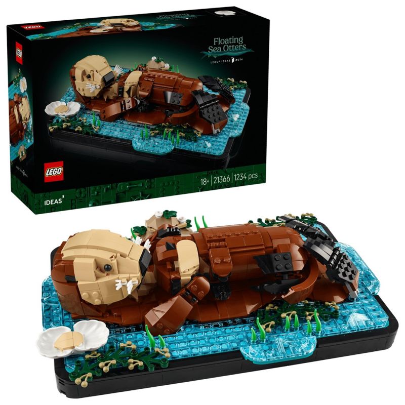 LEGO Ideas 21366 - Swimming Otters Kid/Toys Your Sports Performance
