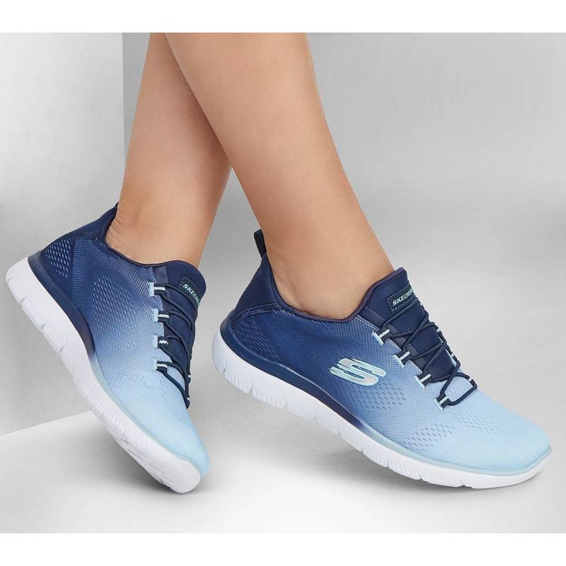 Skechers Summer Bright Charmer Shoes W 149536 NVY Footwear/Lifestyle/Skechers Skechers