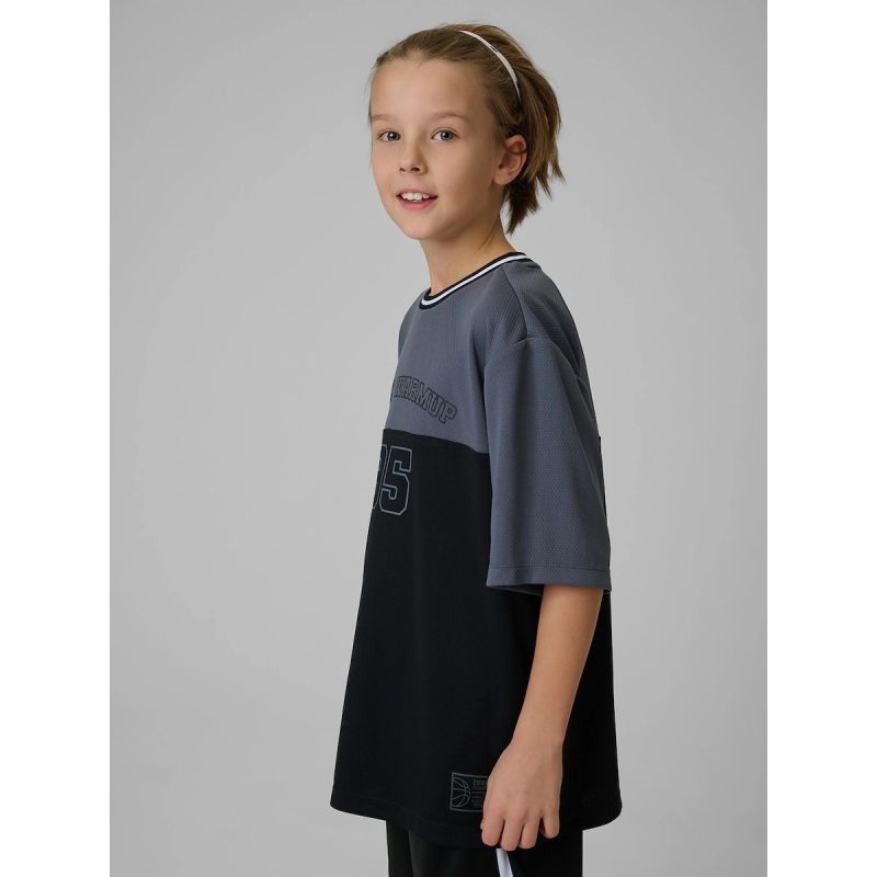 Boy's quick-drying sports T-shirt 4F 4FJRSS26TFTSM2392-20S 4f