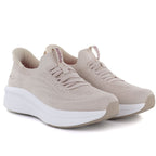 Beige women's platform sneakers Kobbo Vinceza 102421 Kobbo