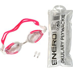 ENERO PINK SWIMMING GOGGLES WITH PLUGS Accessories Your Sports Performance
