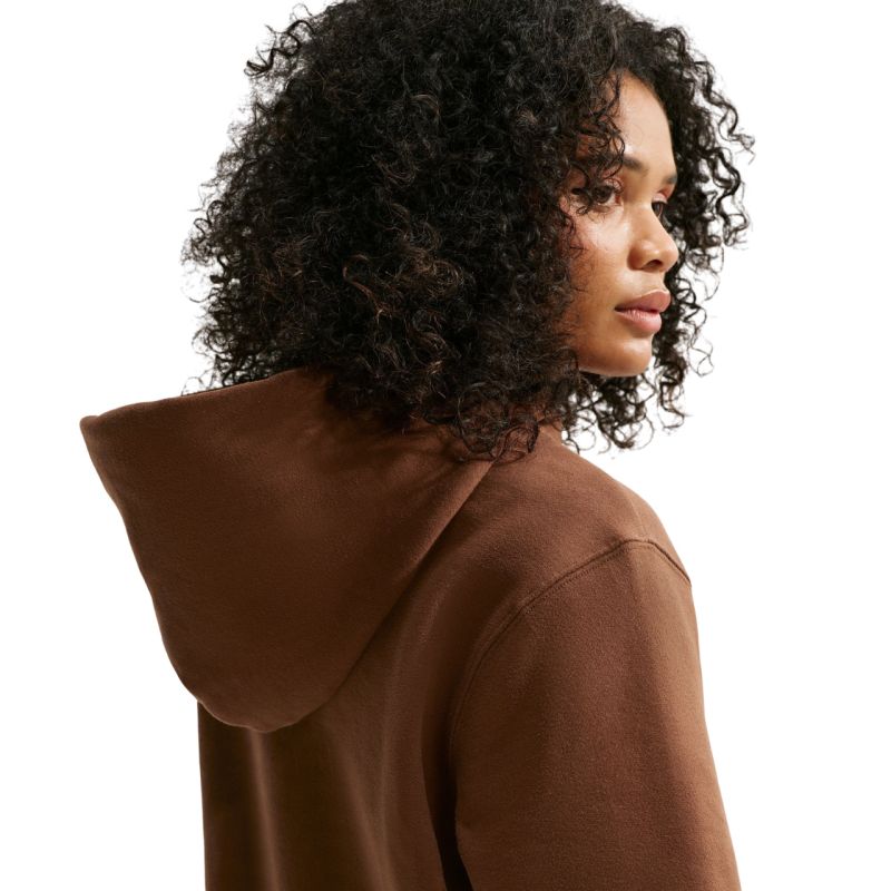Nike Studio Fleece Medium Weight Women's Sweatshirt Light Brown IM8100 259