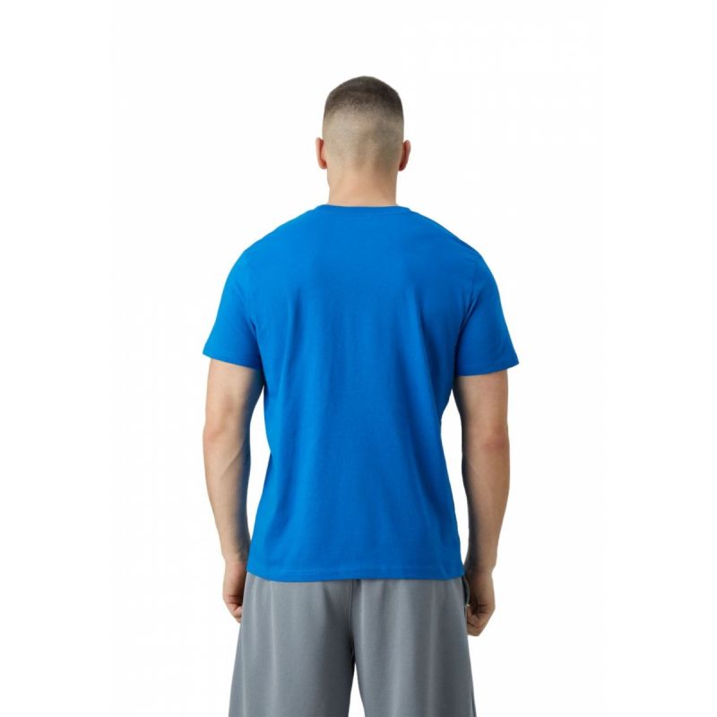 Mitchell &amp;Ness NBA New York Knicks Team Logo Tee M BMTRINTL1268-NYKROYA Clothing/Lifestyle/T-shirts/Mitchell & Ness Your Sports Performance