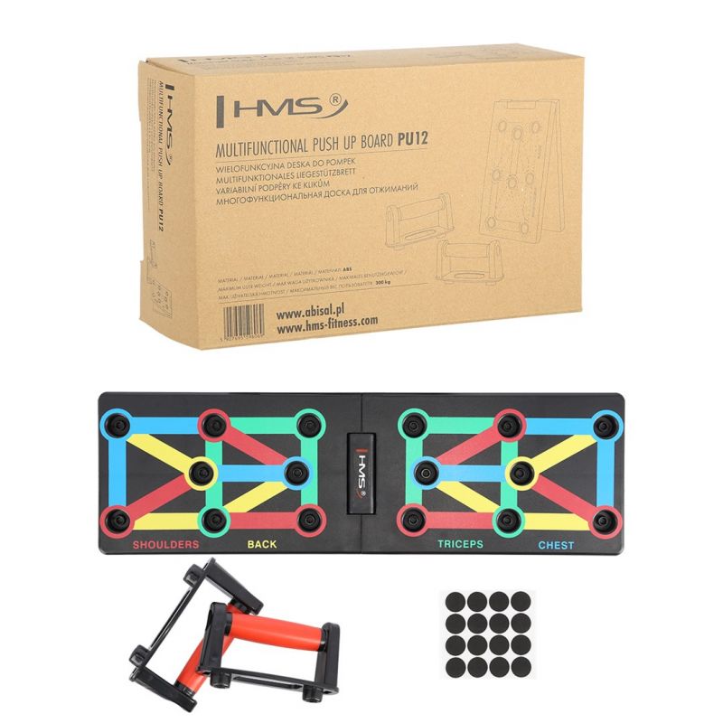 HMS PU12 MULTIFUNCTIONAL PUSH-UP BOARD In preparation Your Sports Performance