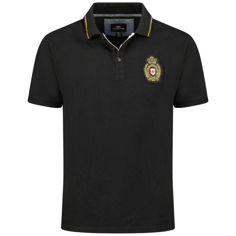 Canadian Peak KARITEAK BLACK RM MEN 254 polo shirt (RBMSX1758H/CP-NOIR) In preparation Your Sports Performance