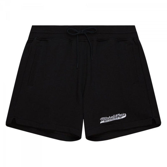 Mitchell &amp; Ness Branded Essentials Fleece Shorts M PSHR5542-MNNYYPPPBLCK Clothing/Lifestyle/Trousers, shorts/Mitchell & Ness Your Sports Performance