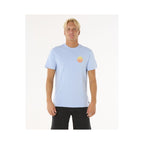 RIP CURL Wettie Passage Icon Tee Blue