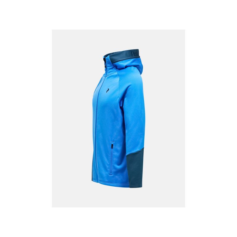 PEAK PERFORMANCE M Rider Essentials Zip Hood blue