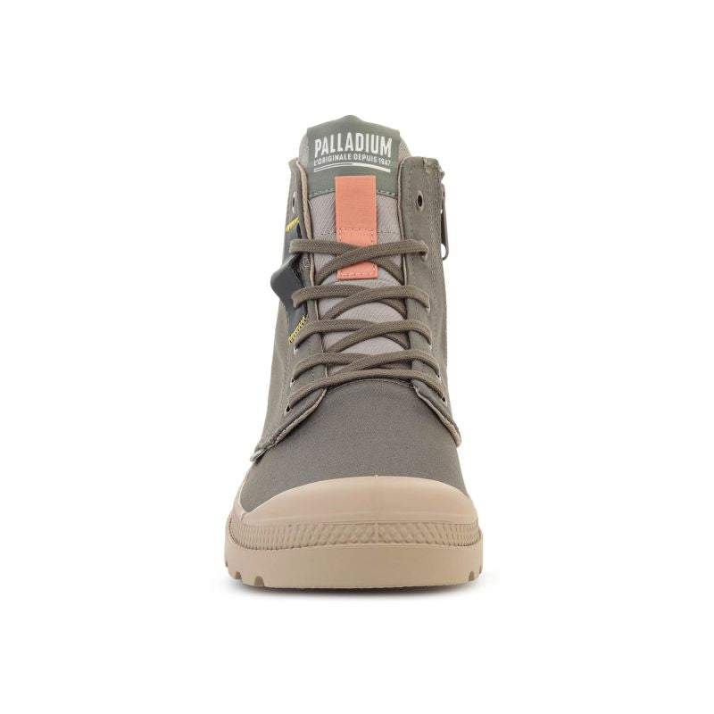 PALLADIUM PAMPA HI LAYER ZIP MAJOR BROWN 09549-282