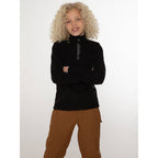 Protest Perfecty Jr. Children's turtleneck sweatshirt, elastic material, black (P3810400/290) In preparation Your Sports Performance
