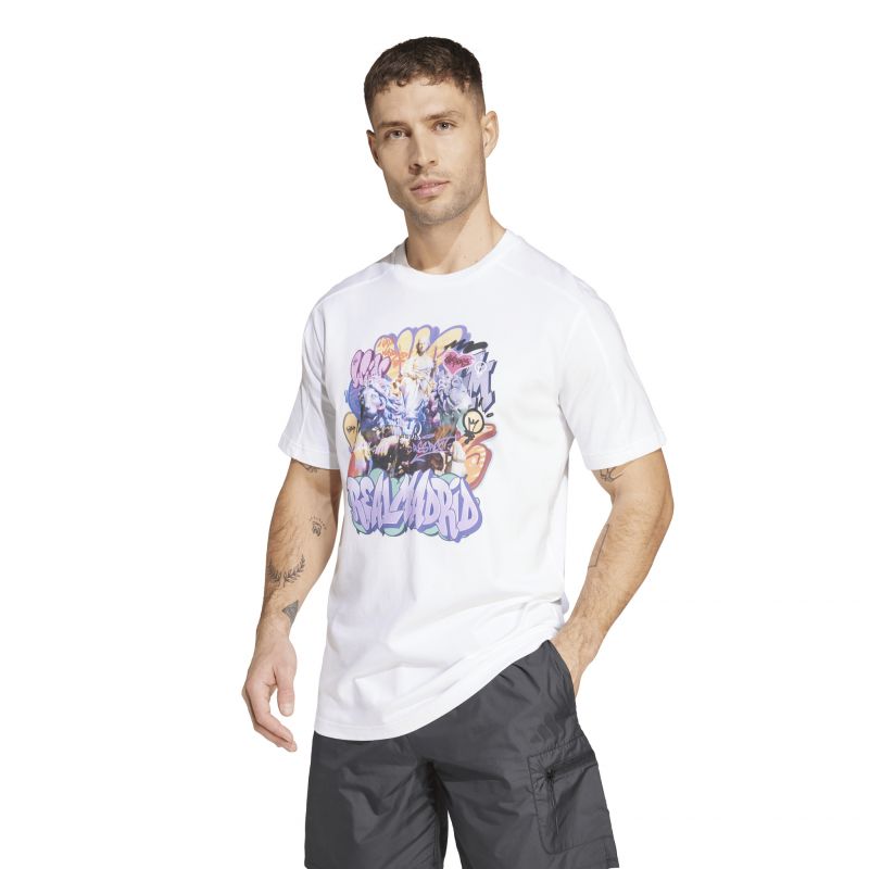 T-shirt adidas Real Madrid DNA JG3582 Clothing/Football Adidas