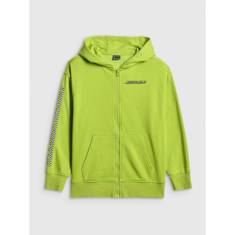 Boys’ Loose-Fit Hooded Sweatshirt 4F 4FJRSS26TSWSM2817-45S