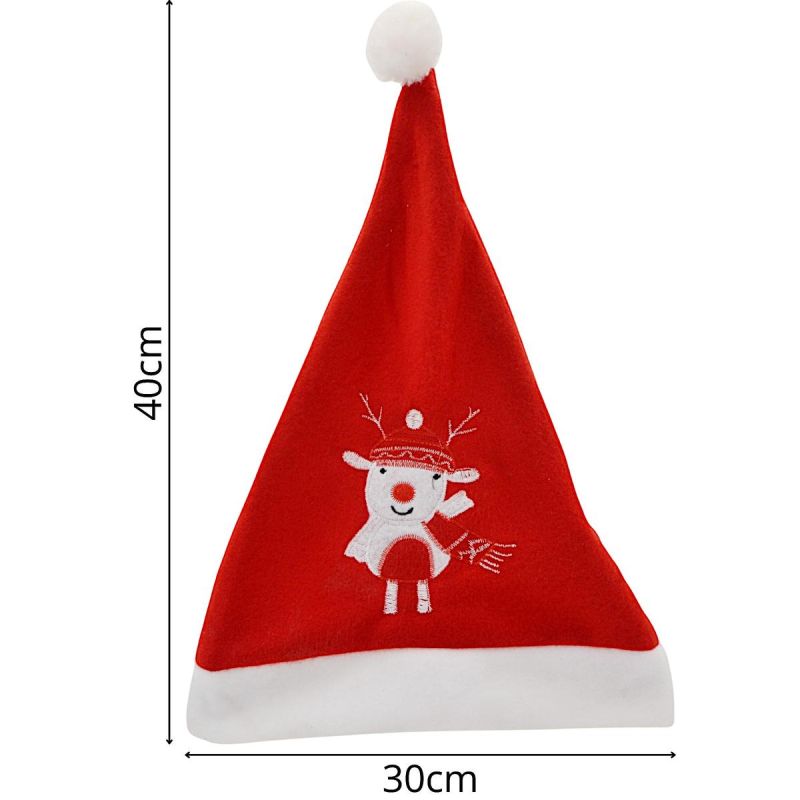 CLASSIC SANTA CLAUS HAT 30X40CM REINDEER Clothing Your Sports Performance