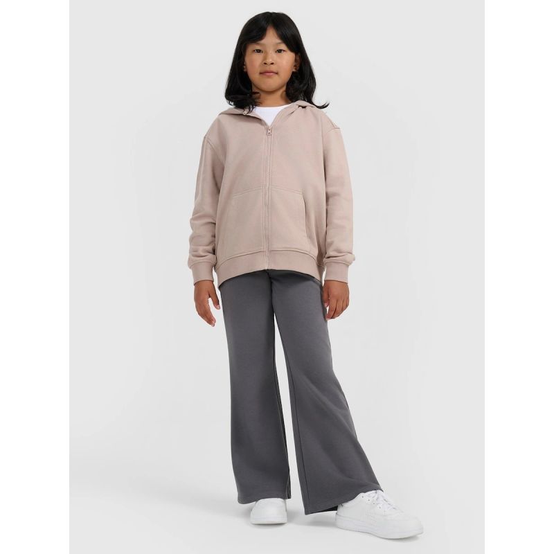 Girls' 4F Zip-Up Hoodie 4FJRAW25TSWSF2466-83S