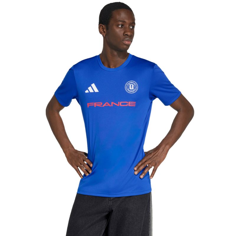 Men's adidas France 26 Jersey blue KH2312 adidas