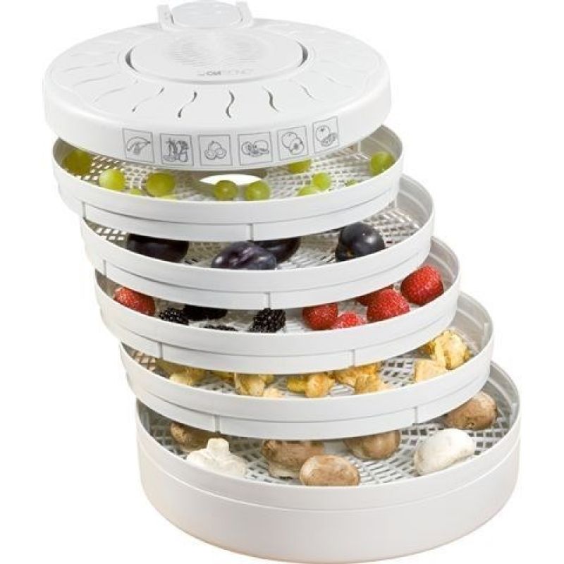 Clatronic DR 2751 mushroom and fruit dehydrator (250W, white) AGD - Produkty/Suszarki do grzybów, warzyw i owoców Your Sports Performance