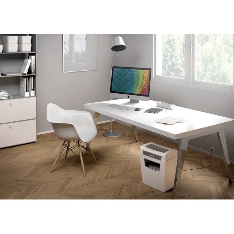 Leitz IQ Home Office P4 shredder, 10 sheets, 23 l bin Urządzenia biurowe/Niszczarki Your Sports Performance