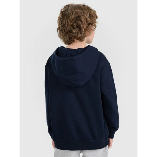 Boy's sweatshirt with hood, open, 4F 4FJRMM00TSWSM2482-31S *Kategoria tymczasowa Your Sports Performance