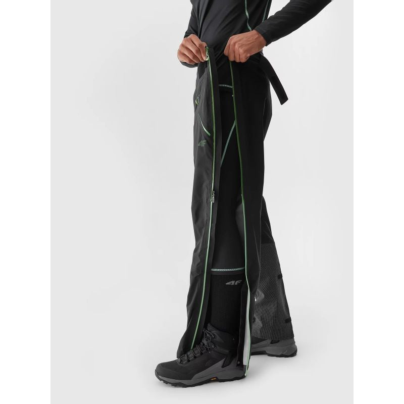 4F Men's Ski Touring Pants 4FPRO Dermizax 20000 Membrane 4FAW23TFTRM373-21S Black *Kategoria tymczasowa Your Sports Performance