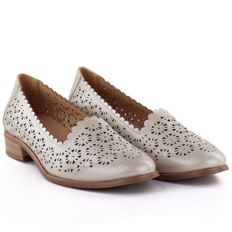 Women's openwork gold shoes Potocki SZ12320 To be categorized Your Sports Performance