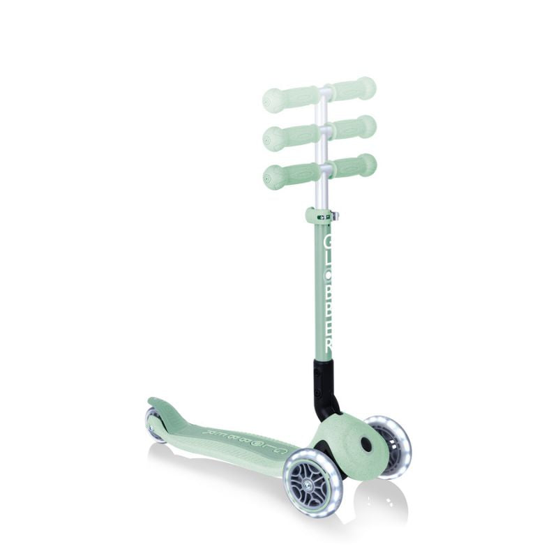 3-wheel scooter Globber Foldable Lights ECOlogic Pistachio Jr 692-505 Accessories/Skating/Hulajnogi Your Sports Performance