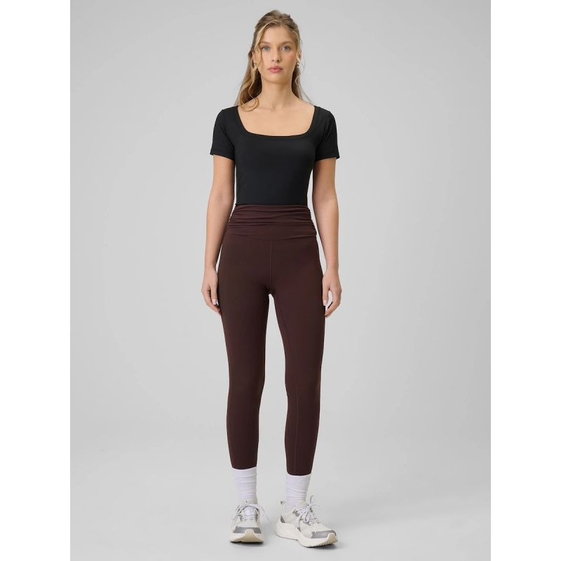 Women's slim plain T-shirt 4F 4FRSS26TTSHF3633-20S