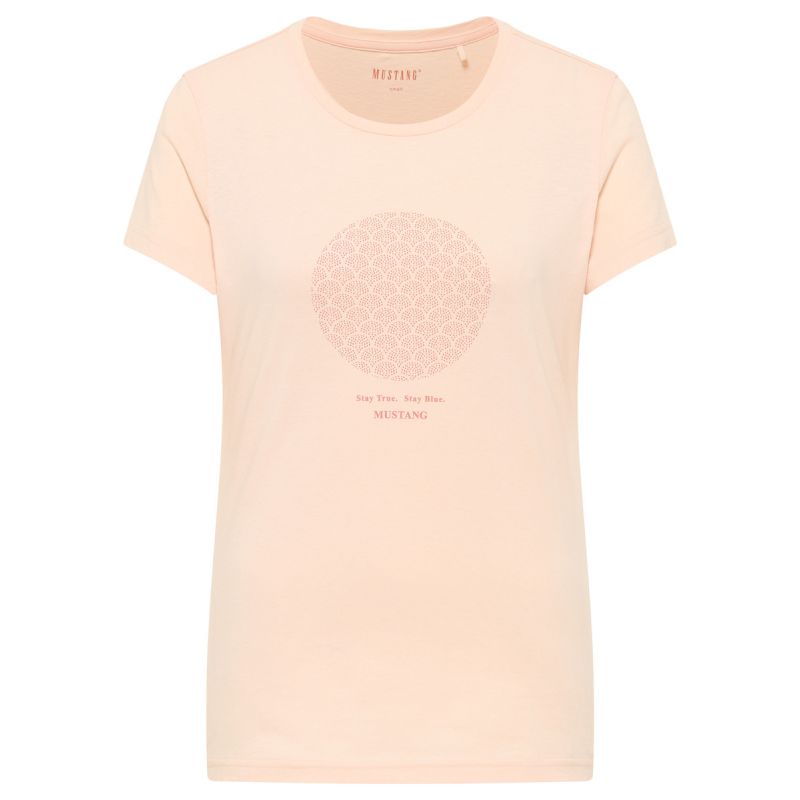 Mustang T-shirt Alexia C Chestprint W 1013383 7262 Clothing/Lifestyle/T-shirts/Mustang Your Sports Performance