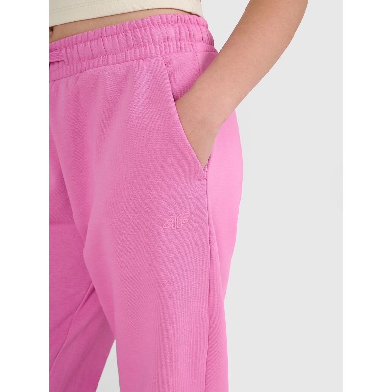 Girls' jogger sweatpants 4F 4FJRAW25TTROF1616-54S Clothing Your Sports Performance