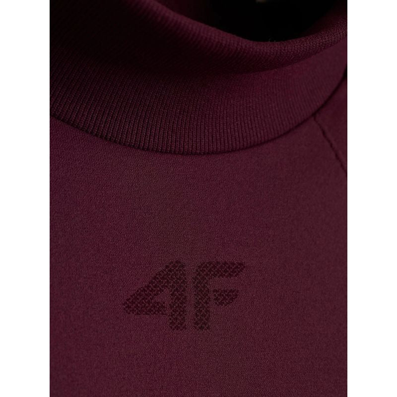Seamless thermal ski underwear with quick-drying finish – women’s long-sleeve top 4F 4FWAW26USEAF324-60S