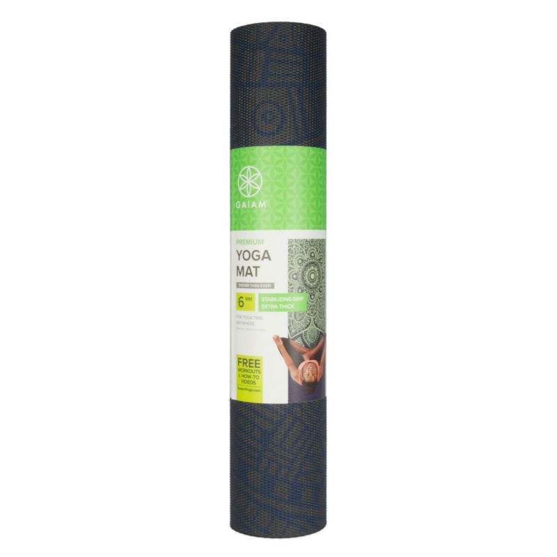 Yoga mat Gaiam "SUNDIAL LAYERS" 6mm 62432 Accessories/Training equipment Your Sports Performance