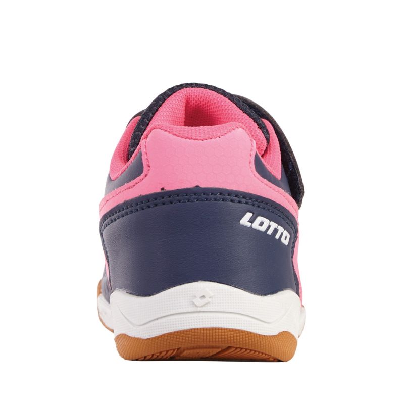 Lotto Dasher Navy and Pink Kids’ Shoes 2600920K 5944